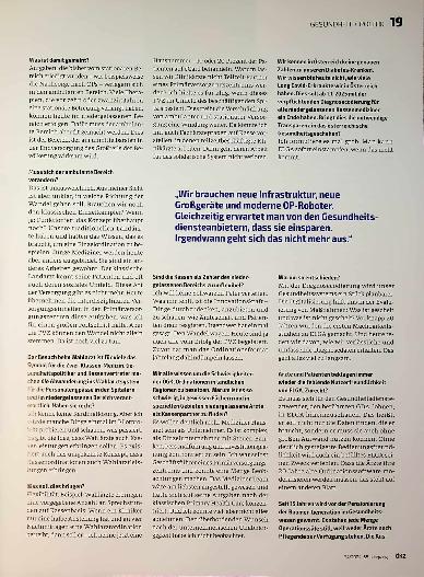 Vorschauseite 2: Warum lassen wir Klinikärzte nicht Teilzeit-Partner eines MVZs werden?