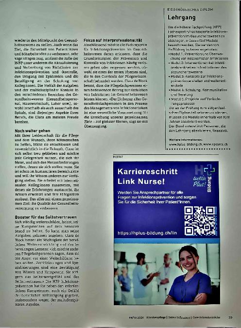 Vorschauseite 2: "Keine Angst vor Weiterbildung! "