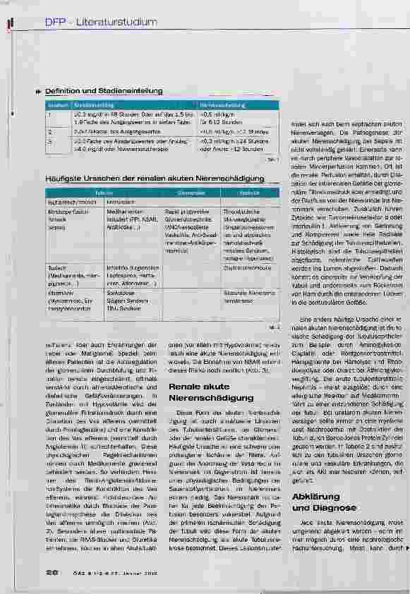 Vorschauseite 3: Akute Nieren-Schädigung