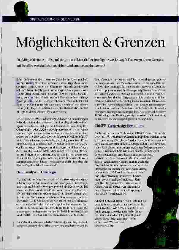 Vorschauseite 1: Möglichkeiten & Grenzen
