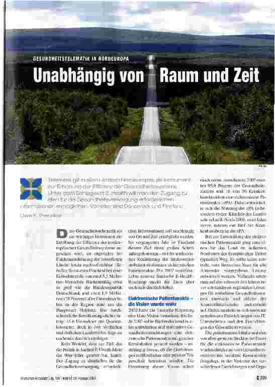 Vorschauseite 1: Unabhängig von Raum und Zeit