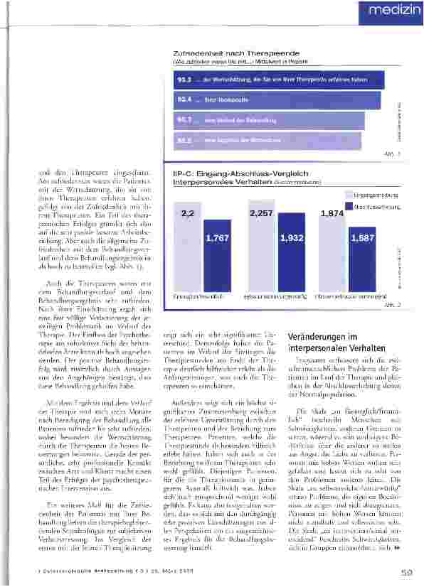 Vorschauseite 2: Psychotherapie reduziert Belastungen