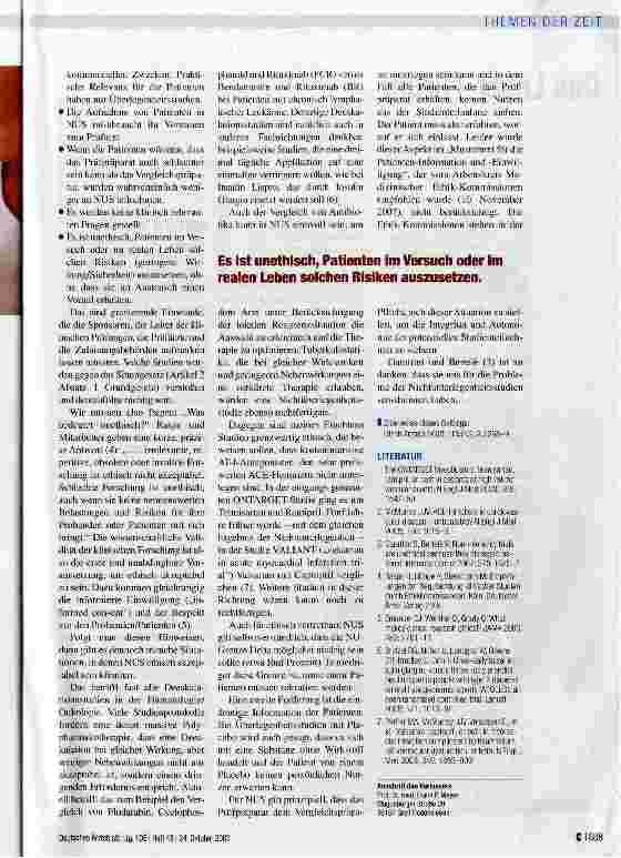 Vorschauseite 2: Fragwürdige Ethik