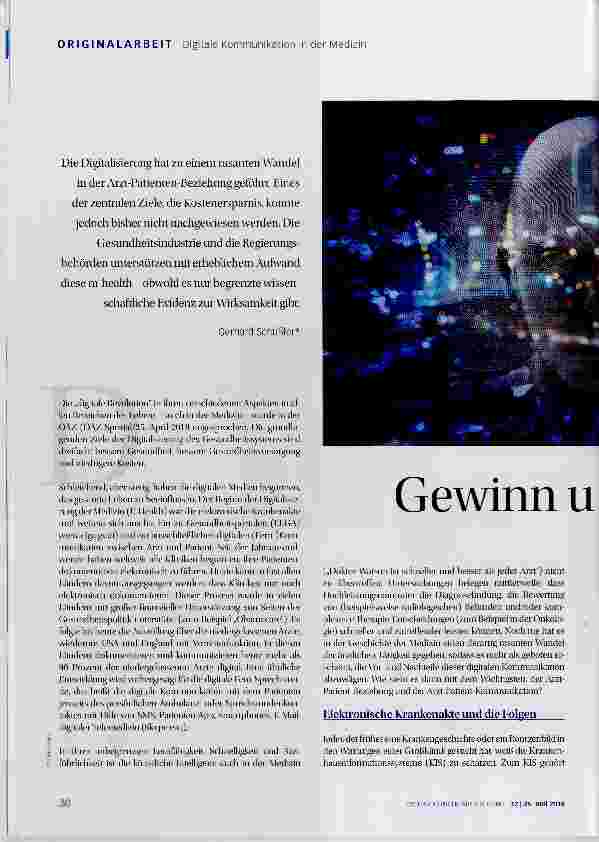 Vorschauseite 1: Gewinn und Verlust?