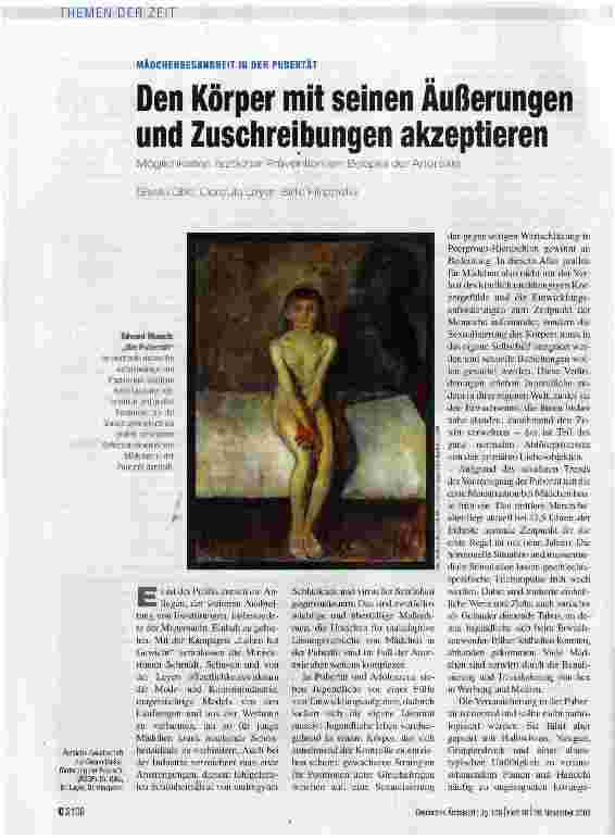 Vorschauseite 1: Den Körper mit seinen Äußerungen und Zuschreibungen akzeptieren