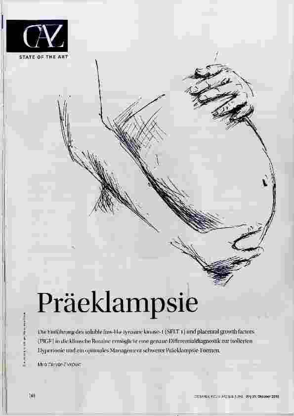 Vorschauseite 1: Präeklampsie