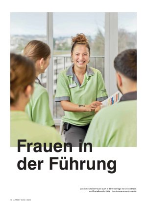 Vorschauseite 1: Frauen in der Führung
