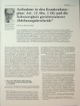 Vorschauseite 1: Aufnahme in den Krankenhausplan: Art. 12 Abs. 1 GG und die Schwierigkeit gerichtssicherer Ablehnungsbescheide.