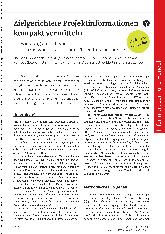 Vorschauseite 1: Zielgerichtete Projektinformationen kompakt vermitteln. Entwicklung eines Flyers zur Prozessverantwortlichen Pflege für Angehörige.