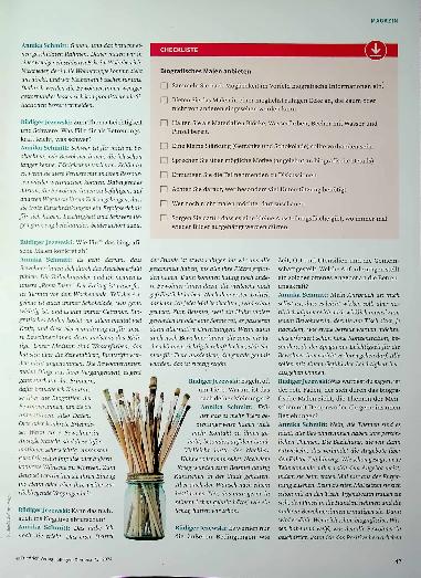 Vorschauseite 2: Mit Pinsel und Papier positive Erinnerungen durch biografisches Malen verstärken.