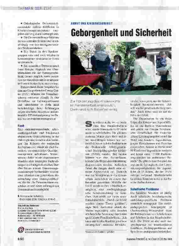 Vorschauseite 4: Harmonisierung der Strukturen erforderlich
