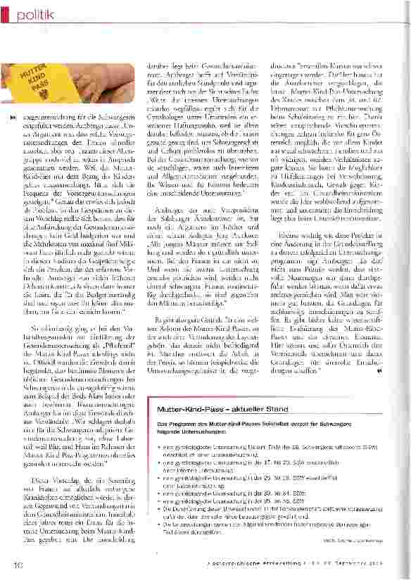 Vorschauseite 2: Benachteiligung für Frauen droht