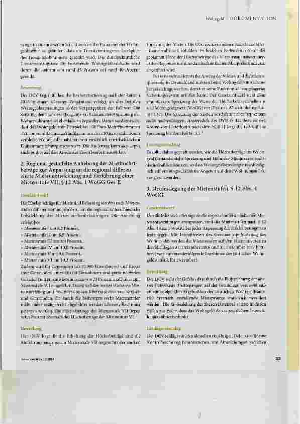 Vorschauseite 2: Das Wohngeld als vorgelagertes Sicherungssystem stärken