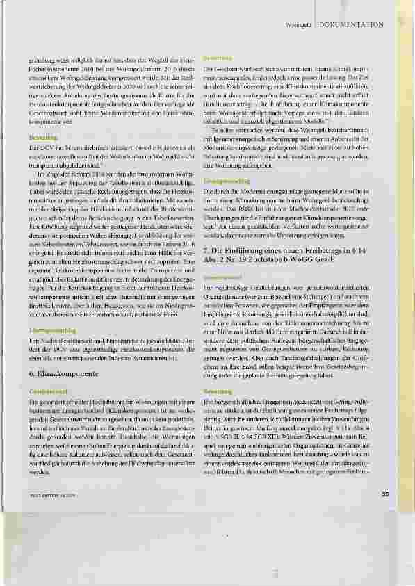 Vorschauseite 4: Das Wohngeld als vorgelagertes Sicherungssystem stärken