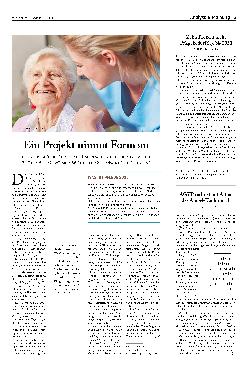Vorschauseite 1: Ein Projekt nimmt Form an.