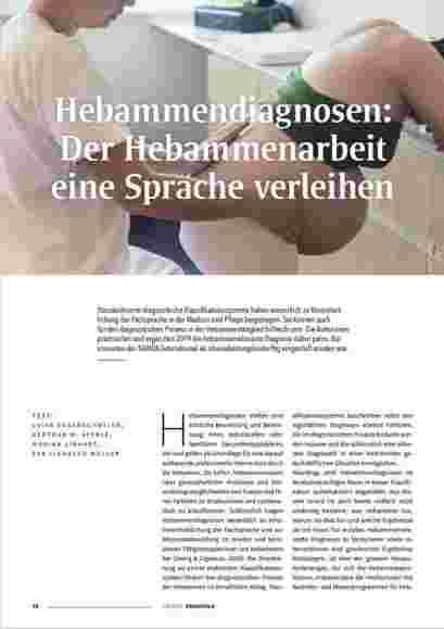 Vorschauseite 1: Hebammendiagnosen: Der Hebammenarbeit eine Sprache verleihen