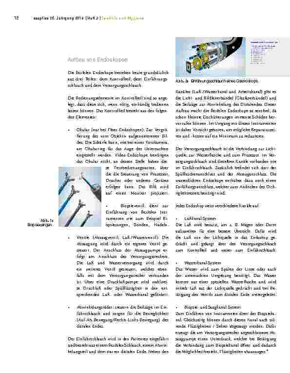 Vorschauseite 2: Wissenskunde flexible Endoskope