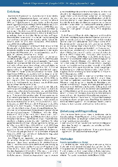 Vorschauseite 2: Das Erleben und Bewältigen von Aggression und Gewalt bei Pflegenden in der Psychiatrie: Eine qualitative Studie