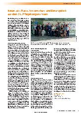 Vorschauseite 1: Neues aus Praxis, Wissenschaft und Berufspolitik auf dem 15. Pflegekongress Wien