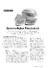 Vorschauseite 1: Sommerlicher Frischekick