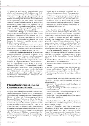 Vorschauseite 3: Pädagogik der Anerkennung Ein Bildungskonzept für „Ethik in der beruflichen Praxis“
