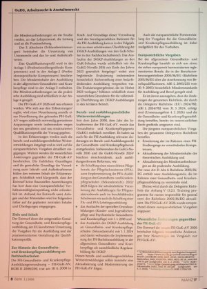 Vorschauseite 2: FH-Gesundheitsund Krankenpflege-Ausbildungsverordnung 2026