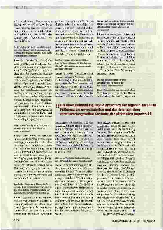 Vorschauseite 2: „Eine dauerhafte Verhaltenskontrolle ist erreichbar