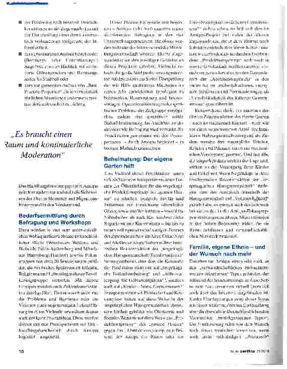 Vorschauseite 2: Nachfragen hilft: nach Wünschen, Ideen, Fähigkeiten