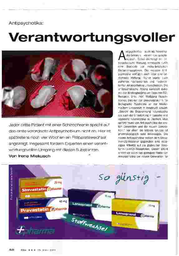 Vorschauseite 1: Verantwortungsvoller Umgang gefragt