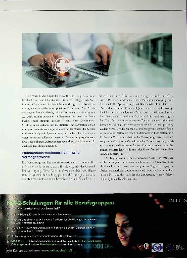 Vorschauseite 3: Management der Patienteninformationen als klinische Vermögenswerte