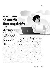 Vorschauseite 1: Digitale Ernährungsberatung: Chance für Beratungskräfte