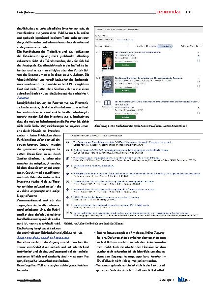 Vorschauseite 3: Nutzungszentrierte Discovery-Entwicklung in der Staatsbibliothek Berlin