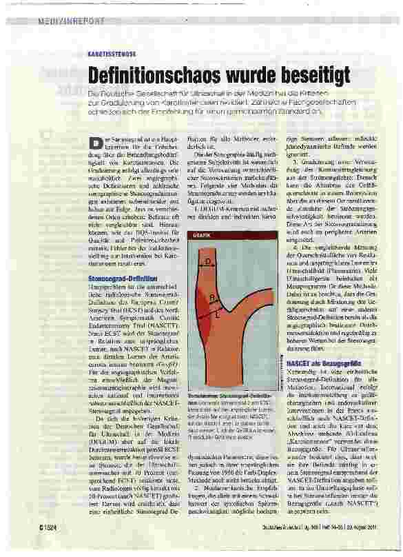 Vorschauseite 1: Definitionschaos wurde beseitigt