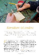 Vorschauseite 1: Korsakow ist anders.