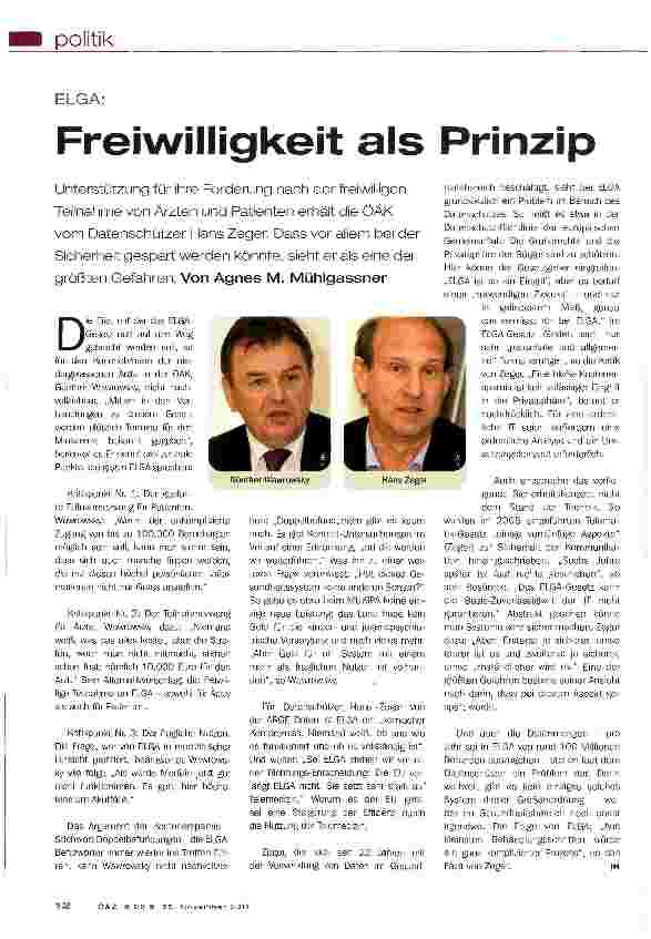 Vorschauseite 1: Freiwilligkeit als Prinzip