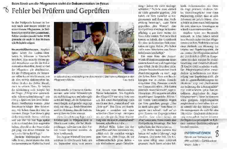 Vorschauseite 1: Fehler bei Prüfern und Geprüften