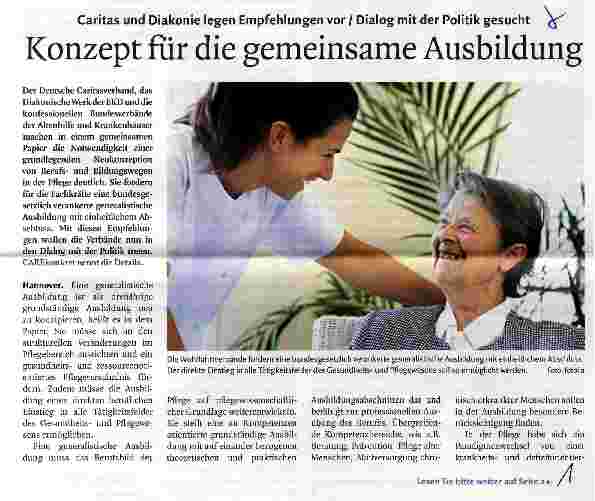 Vorschauseite 1: Konzept für die gemeinsame Ausbildung