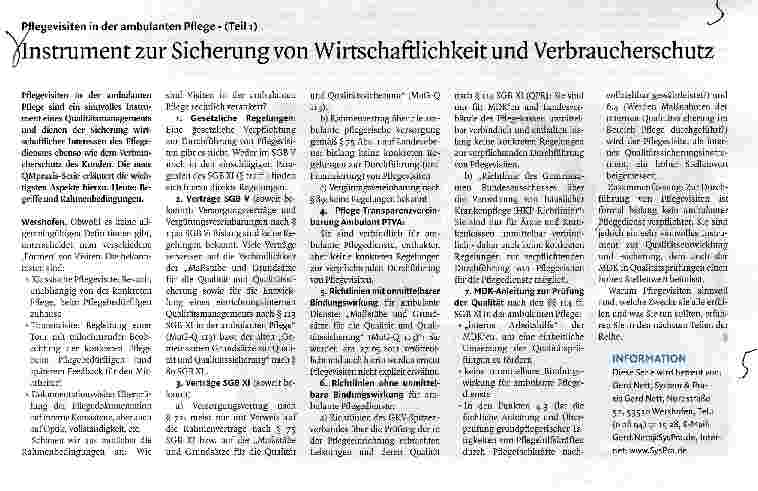 Vorschauseite 1: Instrument zur Sicherung