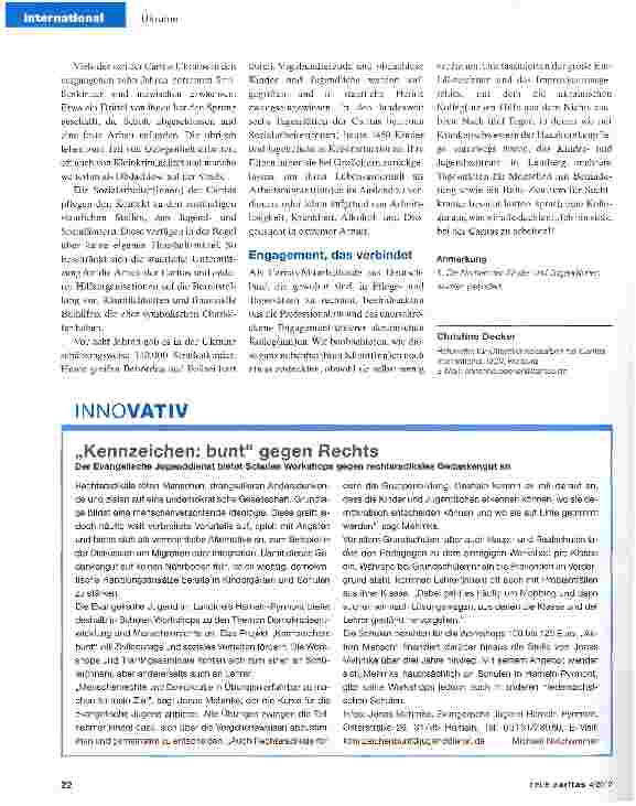 Vorschauseite 3: Ich bin stolz, bei der Caritas zu arbeiten