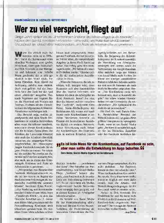 Vorschauseite 1: Wer zu viel verspricht, fliegt auf