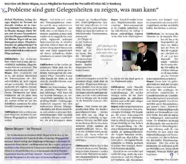 Vorschauseite 1: Probleme sind gute Gelegenheiten zu zeigen, was man kann