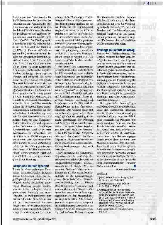 Vorschauseite 2: Geschichte eines Irrweges