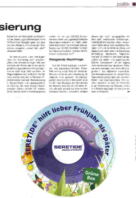 Vorschauseite 2: Beitrag zur Entstigmatisierung