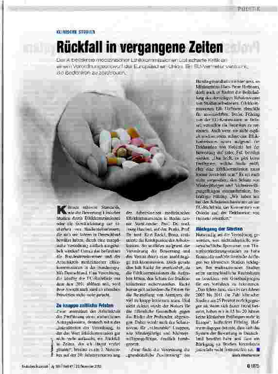 Vorschauseite 1: Rückfall in vergangene Zeiten