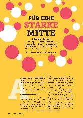 Vorschauseite 1: Für eine starke Mitte