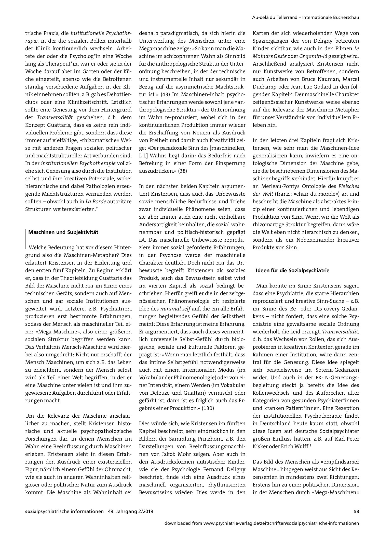 Vorschauseite 2: Der Mensch als empfindsame Maschine