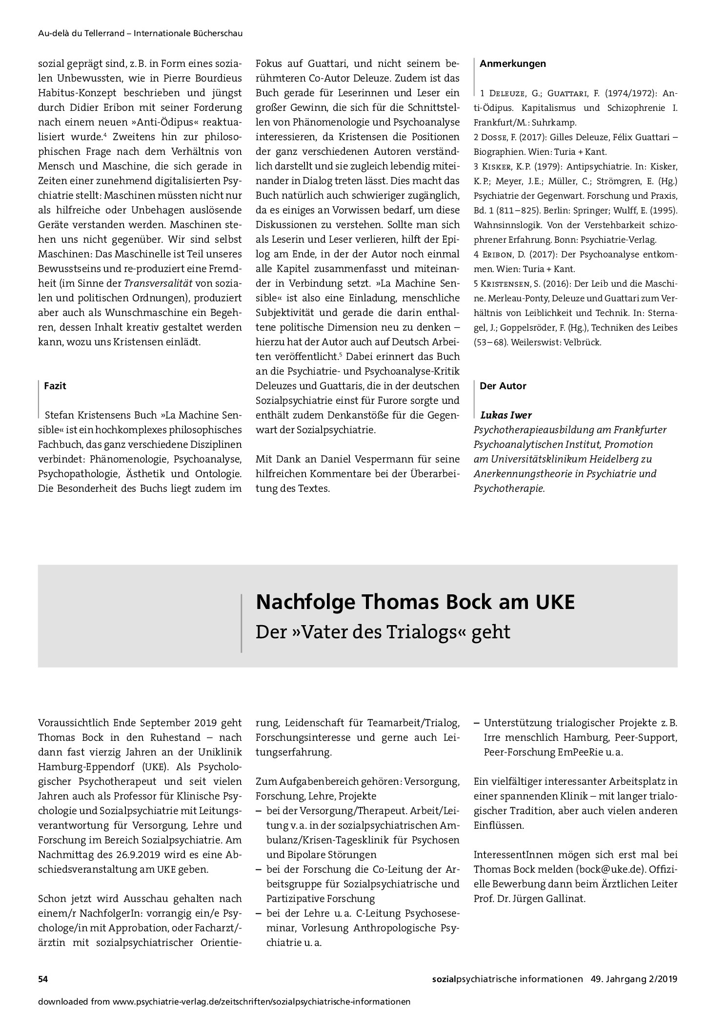 Vorschauseite 3: Der Mensch als empfindsame Maschine