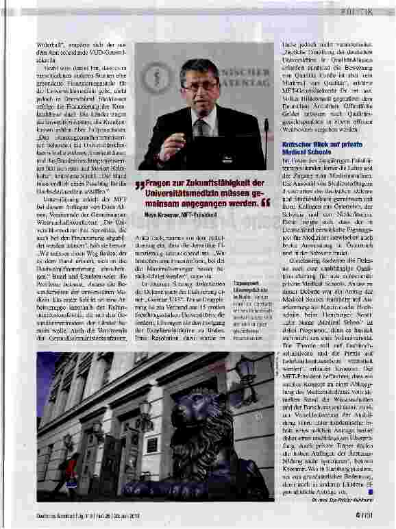 Vorschauseite 2: „Wir brauchen den Bund