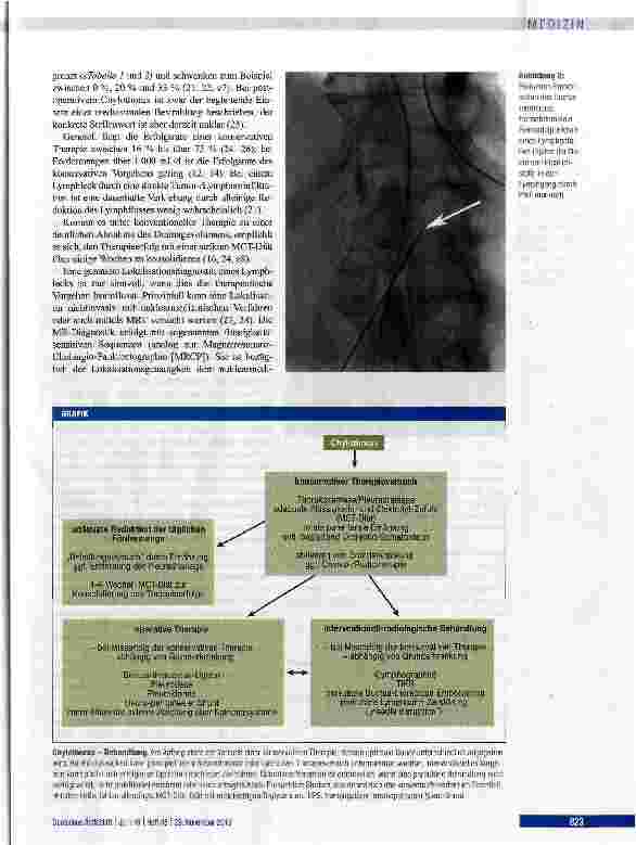 Vorschauseite 5: Therapieoptionen beim Chylothorax