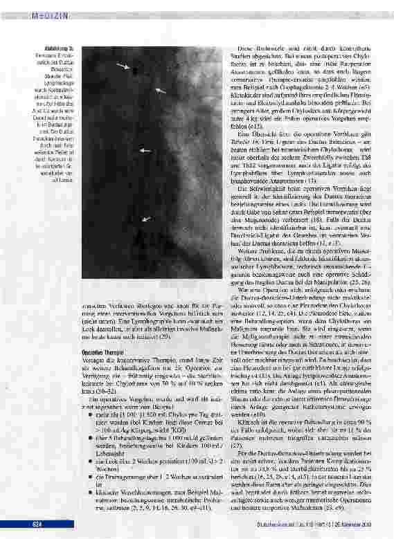Vorschauseite 6: Therapieoptionen beim Chylothorax